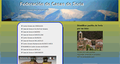 Desktop Screenshot of casasdesoria.org
